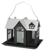 Trixie Feeding House Villa Metaal Black