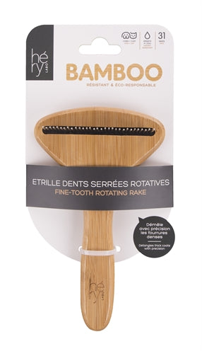 HERY LABO ROSKAM Fine with rotating teeth bamboo