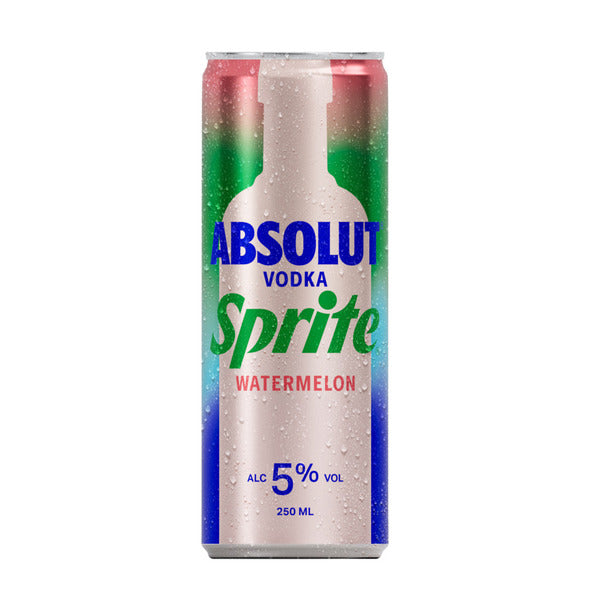 Absolut Sprite Absolut Wodka Sprite Wassermelone Dose (12x 250ml)