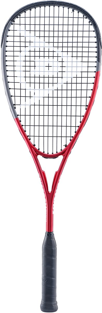 Dunlop – Tristorm Graphite – Rot Schwarz Grau – Squashschläger