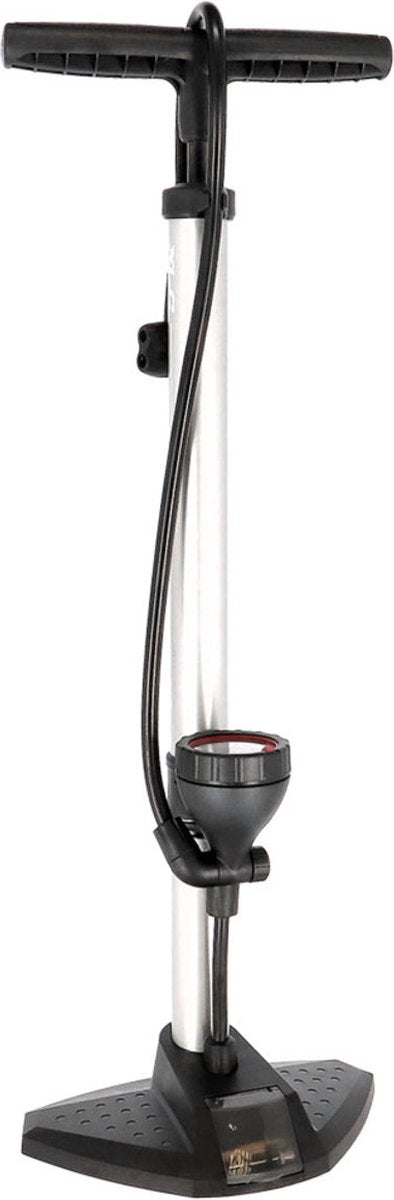 XLC PU-S05 – Fahrradpumpe – Fußpumpe – 34 mm