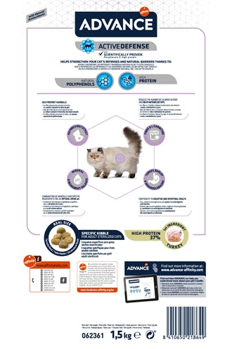 Advance Cat steriliseret hårbold