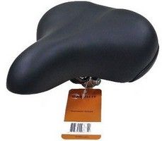 Mirage Saddle Soft Elastomer Black