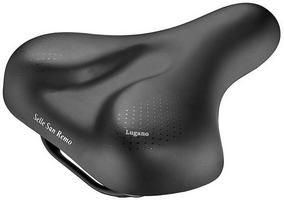 Selles Saddle San Remo Lugano Mango de vacío Negro (Tarjeta)