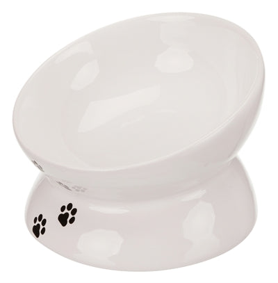 Trixie Food Bowl Cat blanc