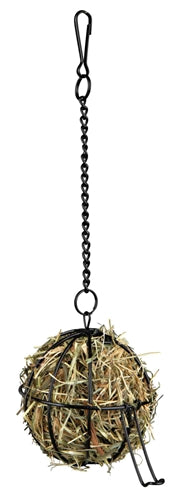 Trixie Futterball aus Metall schwarz