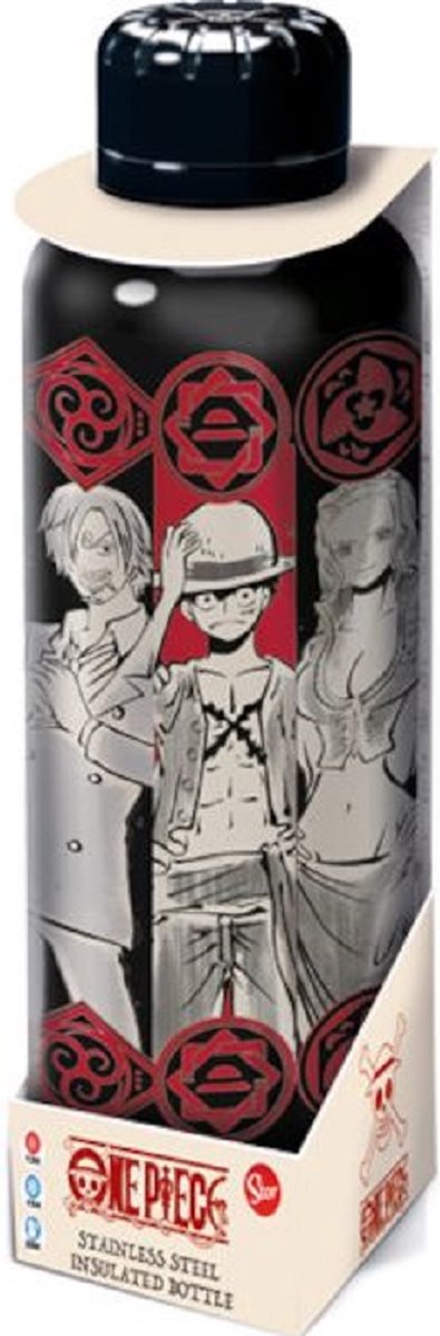 Stor einteilige isolierte Edelstahlflasche, 515 ml, Geschenkbox
