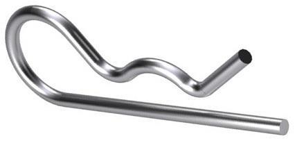 Federverschlussklammer einzeln 2mm d11024 l=52mm | 10 Stück