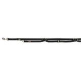Trixie Hundeleine Premium verstellbar schwarz