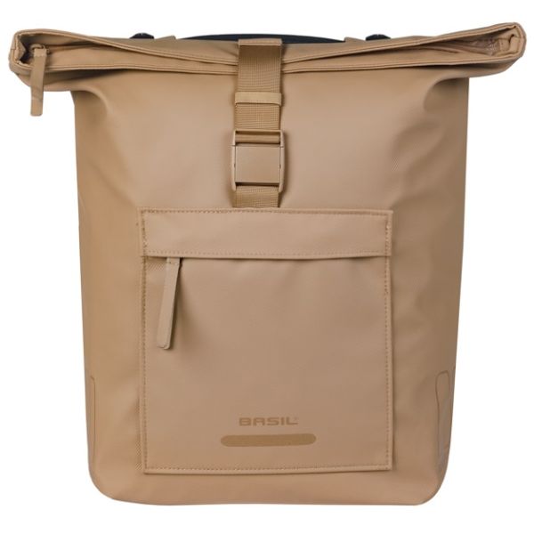 Basil Doppelte Fahrradtasche Brooklyn Mik 41l 14 x 30 x 37 cm – Sand