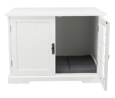 Trixie Bench Home Kennel Dog Cat White White