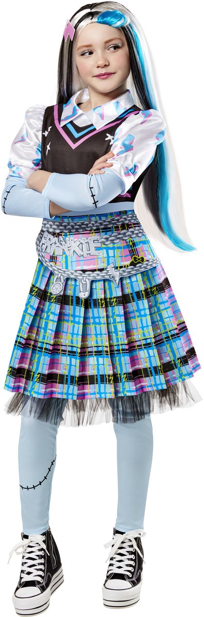 Rubine – Monster High Frankie Stein Deluxe Kinder (Größe S)