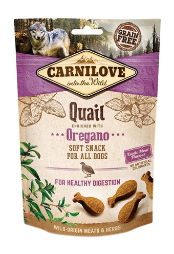 Carnilove myk snack kwartel oregano