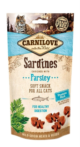 Carnilove Soft Snack Sardines pietruszka