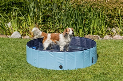 Trixie -Abdeckung für Hundepool hellblau