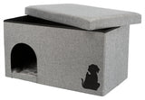 Trixie Katzenhaus Kimy grau