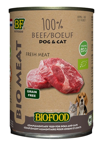 Biofood Organic Dog 100% wołowiny cyny