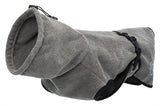 Trixie Bademantel Hundefrottee grau