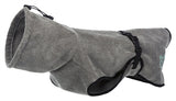 Trixie Bademantel Hundefrottee grau