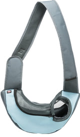 Trixie Belly Carrier Sling Carrier Bag Light Gray Light Blue