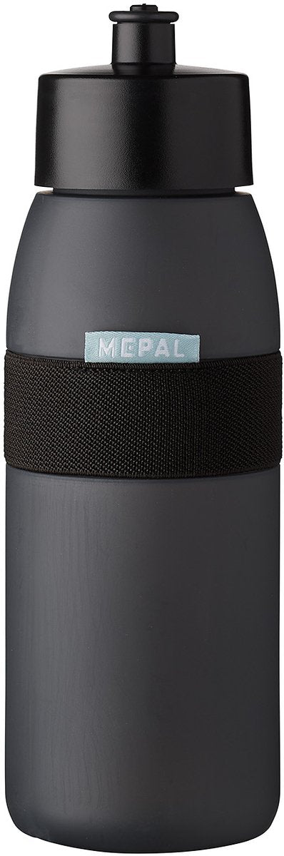 Mepal Trinkflasche Ellipse 500ml Nordic Black