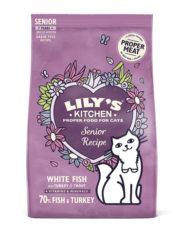 Lily's Kitchen Cat Senior Fish Turkey Recette