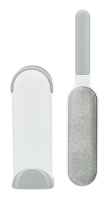 Brosse Trixie Harenflice avec station de nettoyage gris blanc