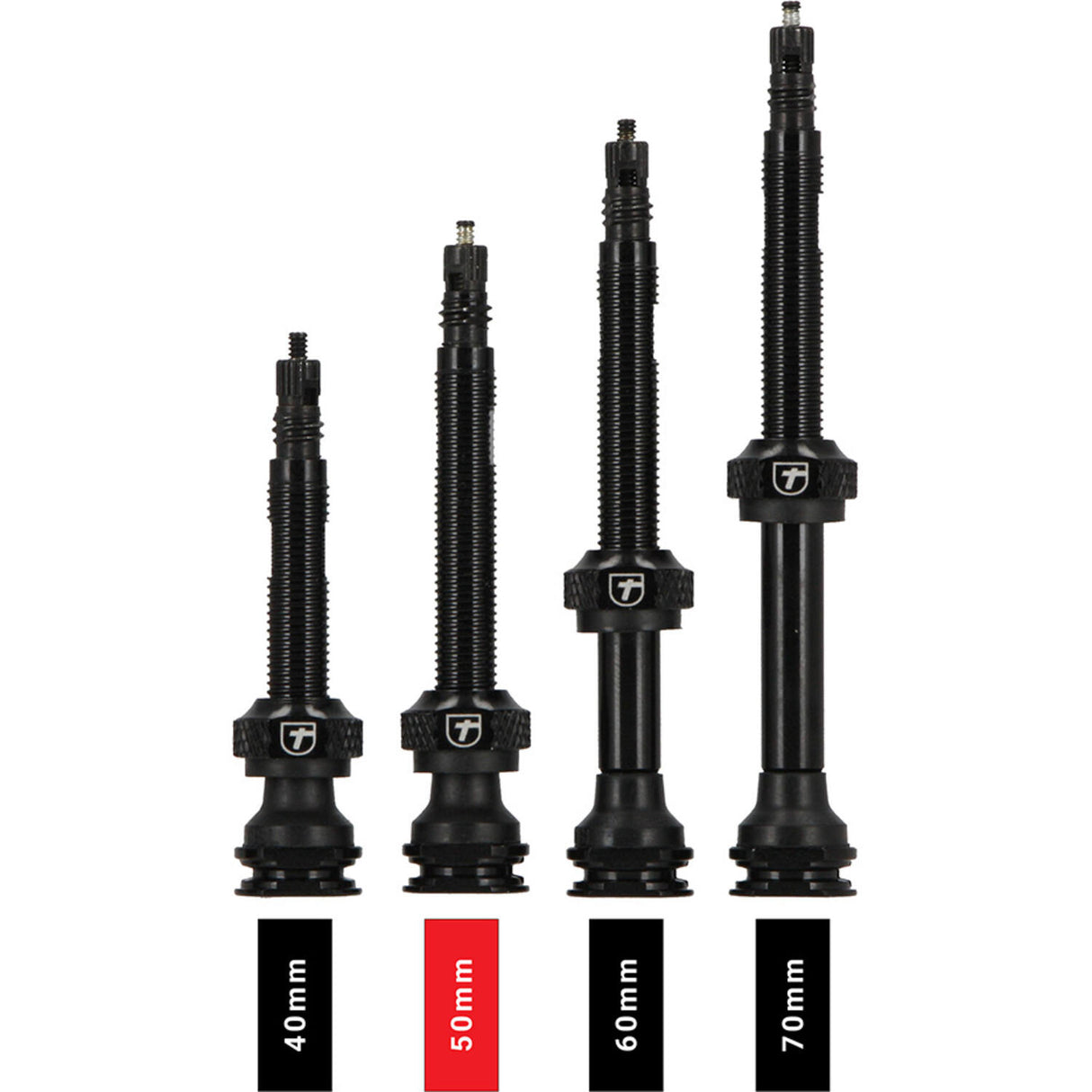 Trivio - Tubeless-Ventil schwarz fvt