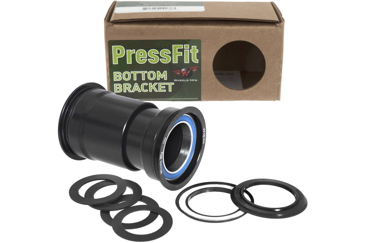 Hjul Produksjonshjul MFG BOTTOM BRACKET PRESSFIT 30 ABEC 3 SVART