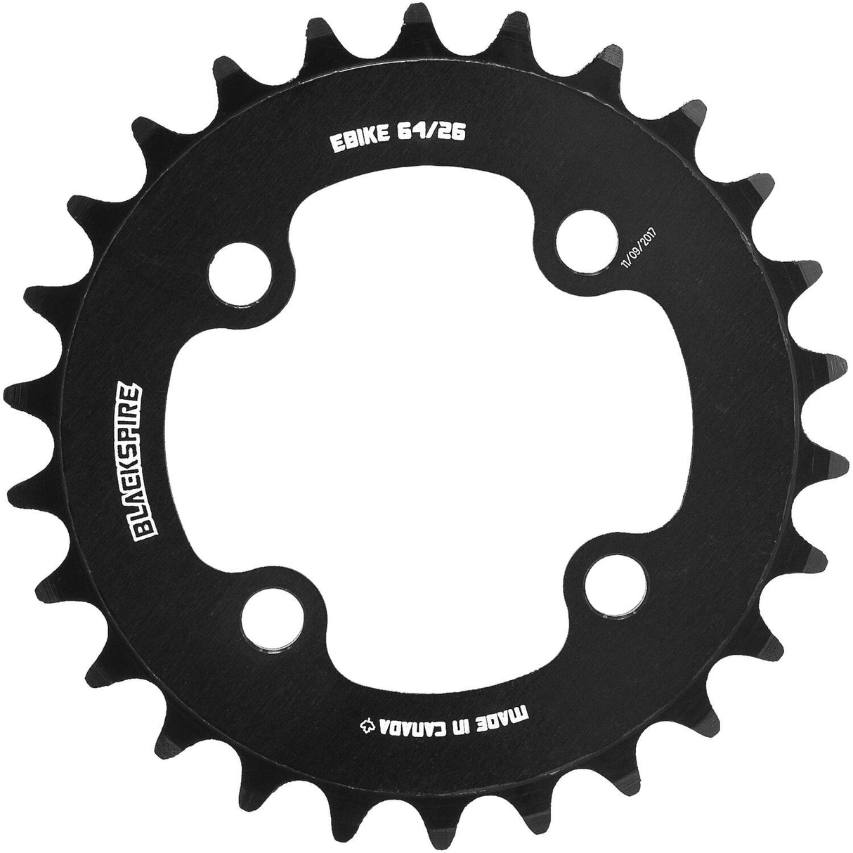 Schwarzgepressig - Ketten -Top E -Bike MTB 64 26t