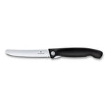 Victorinox klappbares Tafelmesser schwarz