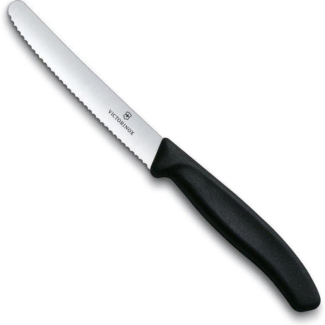 Victorinox Tomatenmesser gezahnt schwarz