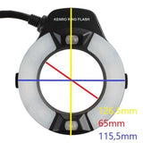 Kenro TTL Makro Ring Flash KFL201C für Canon