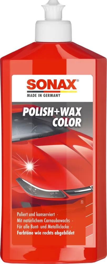 SONAX Autopolitur Politur Wachsfarbe Nanopro Farbpolitur + Wachssteine