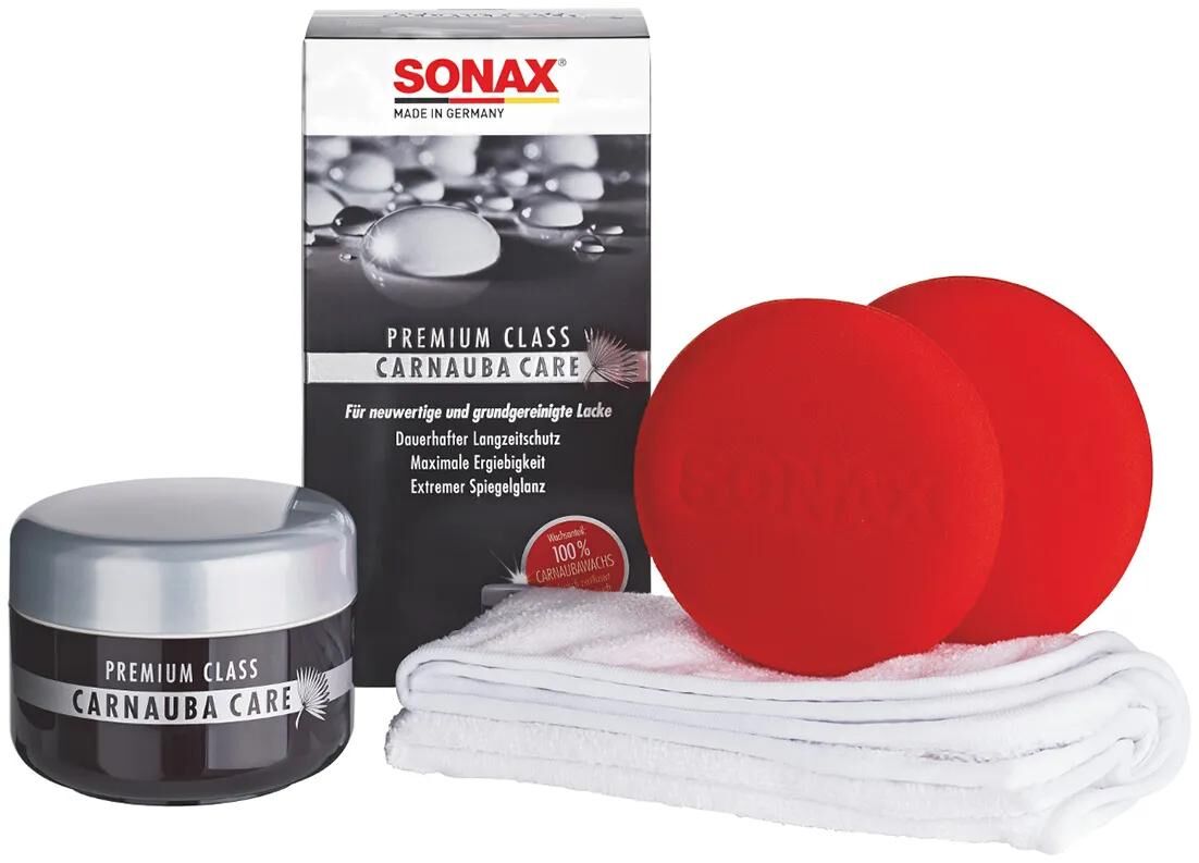 SONAX Lackkonservierungsset Premiumklasse Carnaubapflege PC Carnaubapflege 200 ml