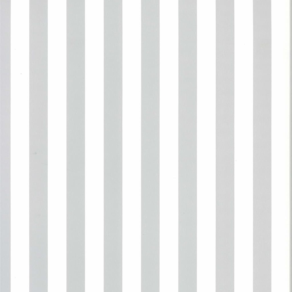 Noordwand Wallpaper Noordwand Fabulous World Stripes White and Light Grey