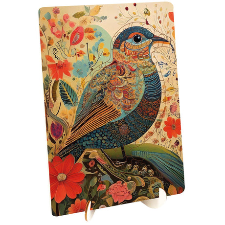 Moxy Holzpuzzle Vogel einzigartige Formen, 130 Teile