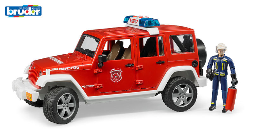 Bruder Jeep Wrangler Feuerwehr