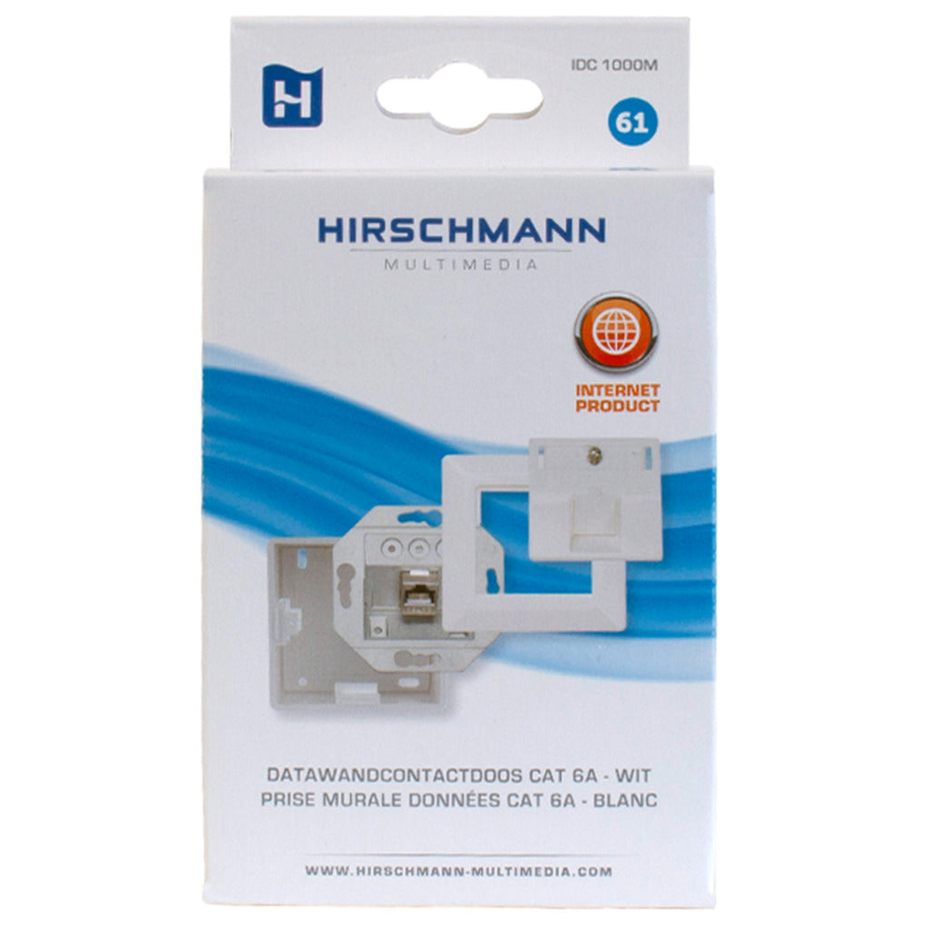 Hirschmann Hirsch Datensteckdose 1x