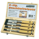 Brüder Mannesmann Brüder Mannesmann Houtsteekbeitel Set 4-del 66104