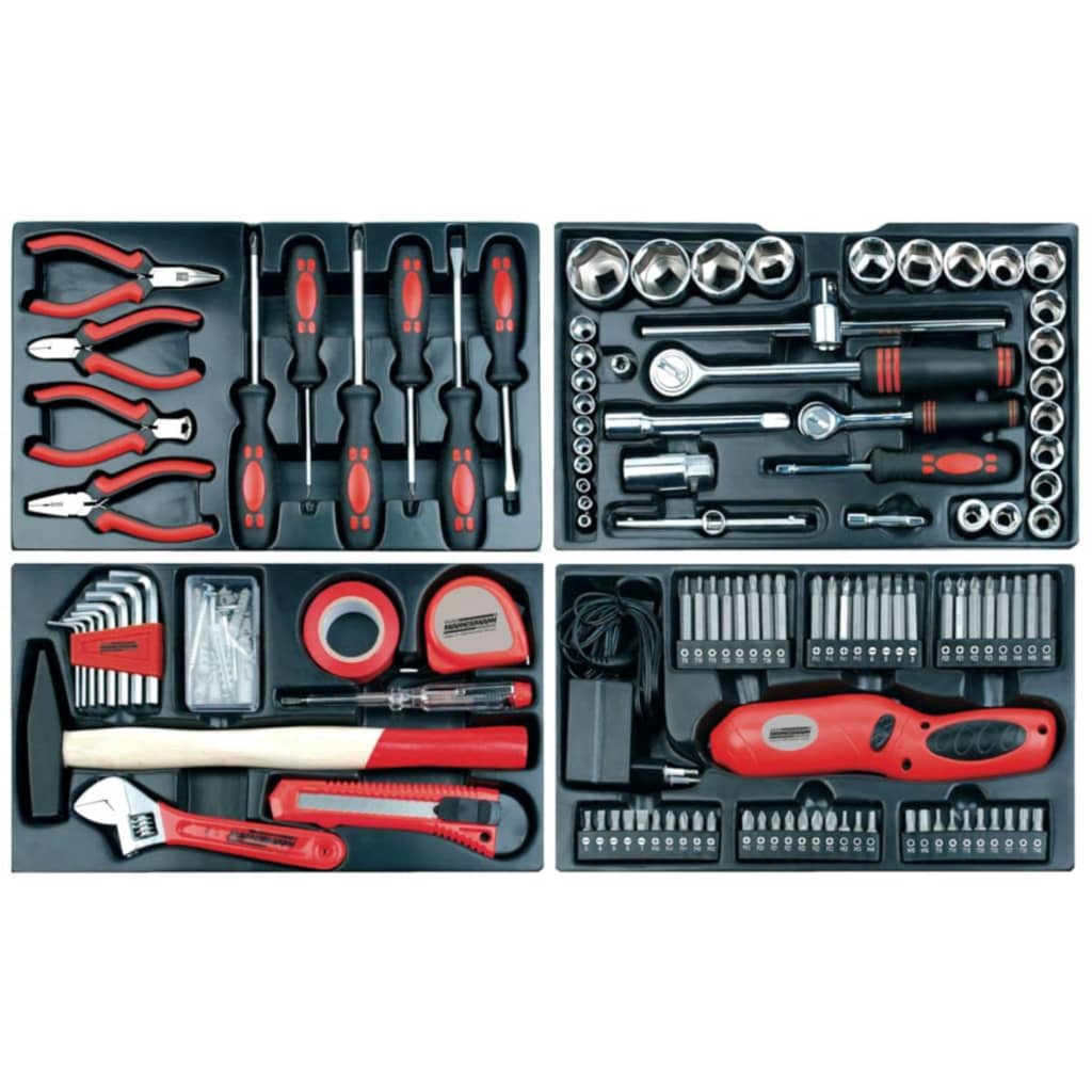 Brüder Mannesmann Brüder Mannesmann Tool Set 155-stycken 29066