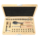 Brüder Mannesmann Brüder Mannesmann Keys de cockle 41 pièces Set Bamboo