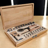 Brüder Mannesmann Brüder Mannesmann Keys de cockle 41 pièces Set Bamboo