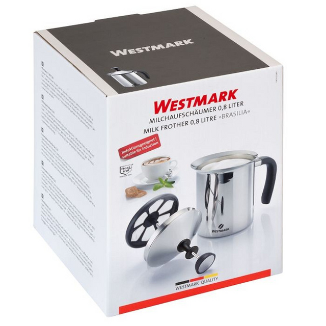 Westmark Milchaufschäumer, 800 ml, Brasilia Plus, Edelstahl, 24742260