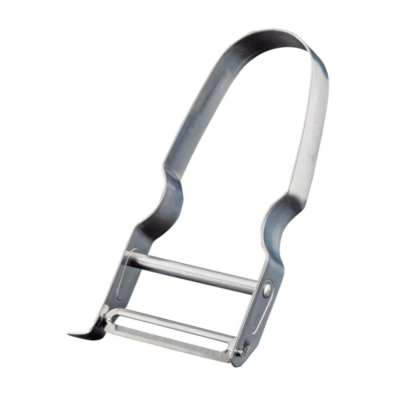 Westmark Gemüsespargelschäler Edelstahl 115x65x13mm