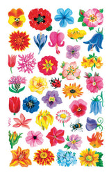 Avery av-54304 Papieretikett Z-Design, kreative Packung mit 3 Bögen Blumen