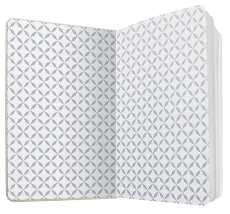 Sigel si-jn126 Notizbuch Jolie Flair, A6, Hardcover, liniert, Gletschergrau, 174 Seiten, 80 g
