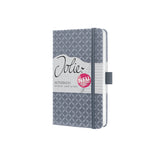 Sigel Sigel SI-JN126 Notebook Jolie Flair A6 Hardcover Lined Glacier Gray 174 Page 80g