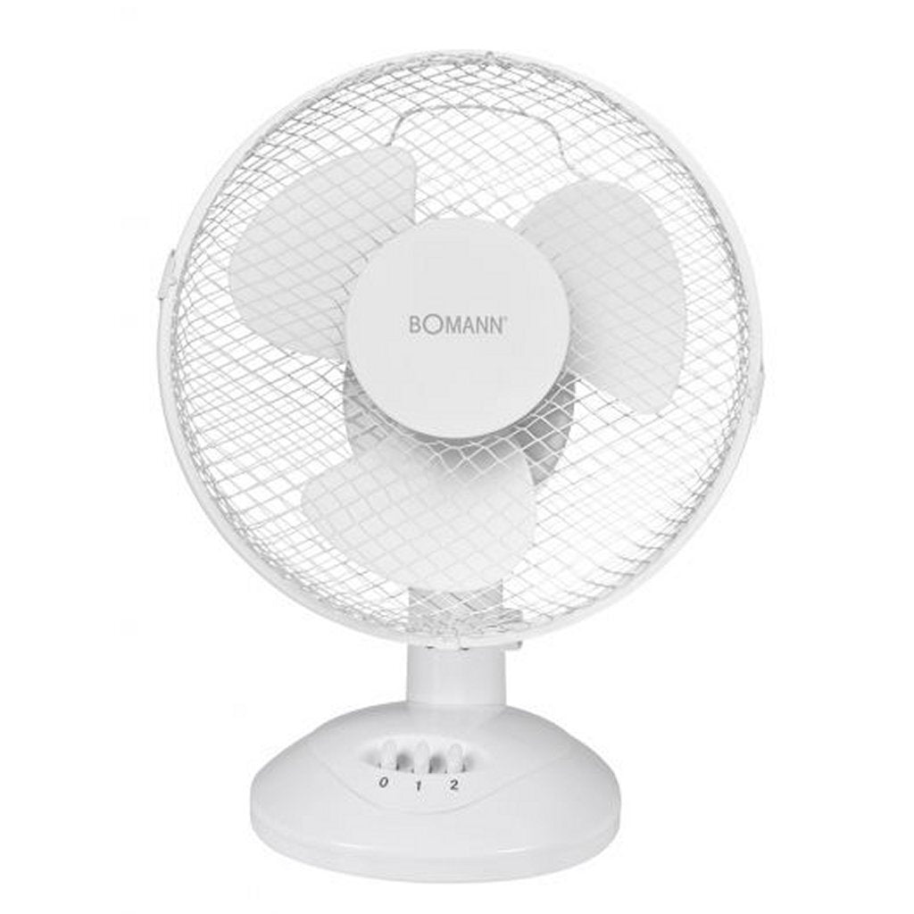Bomann vl 1137 cb Tischventilator 23 cm weiß