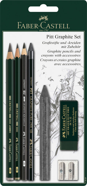 Faber Castell Faber Castell FC-11997 svinčnika Faber-Castell Pitt Graphite 7-del na pretisni omoti